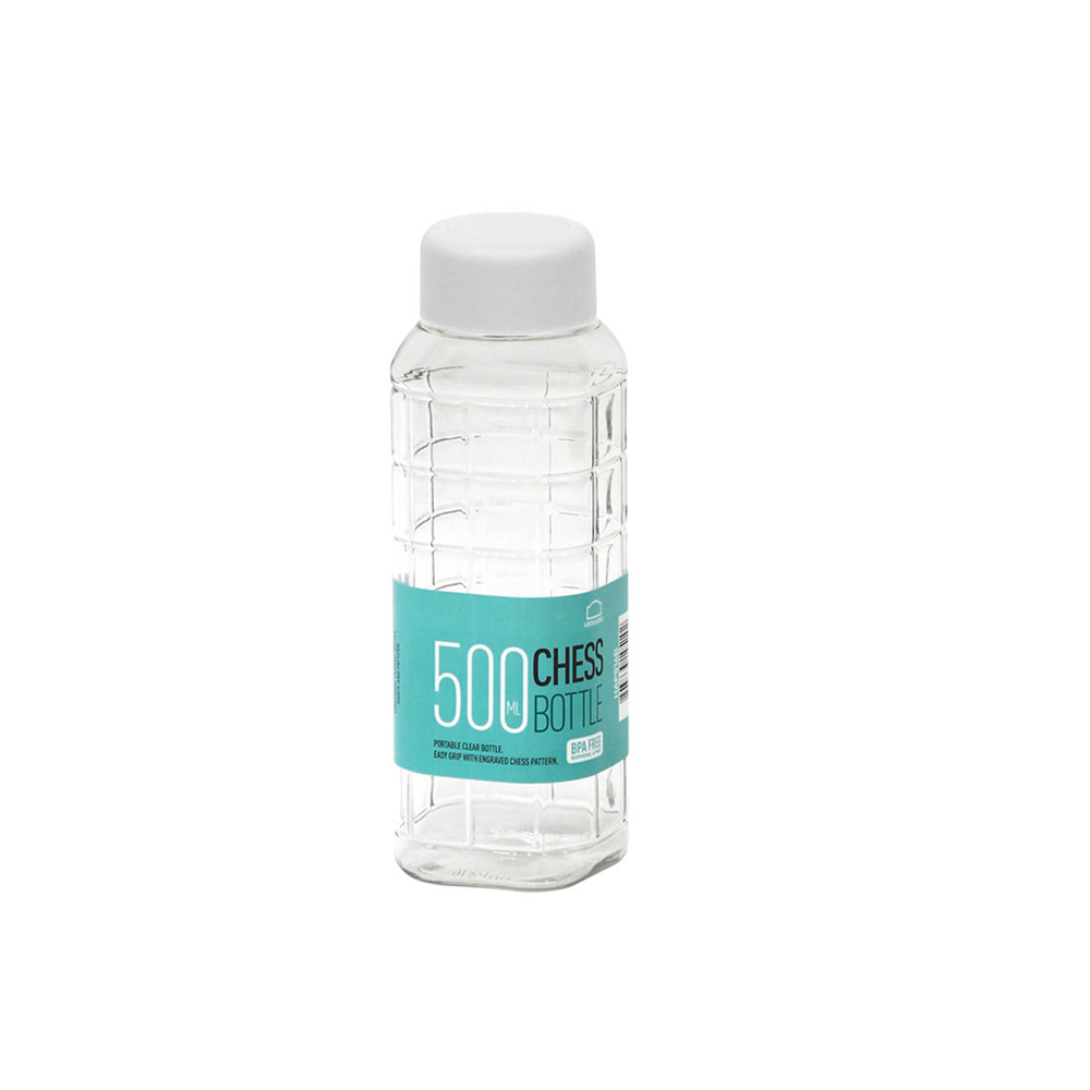 Bình Nước Bằng Nhựa PET LocknLock Chess 500ml - 2 Màu (Xanh Dương, Trắng) - HAP816, , large image number 1